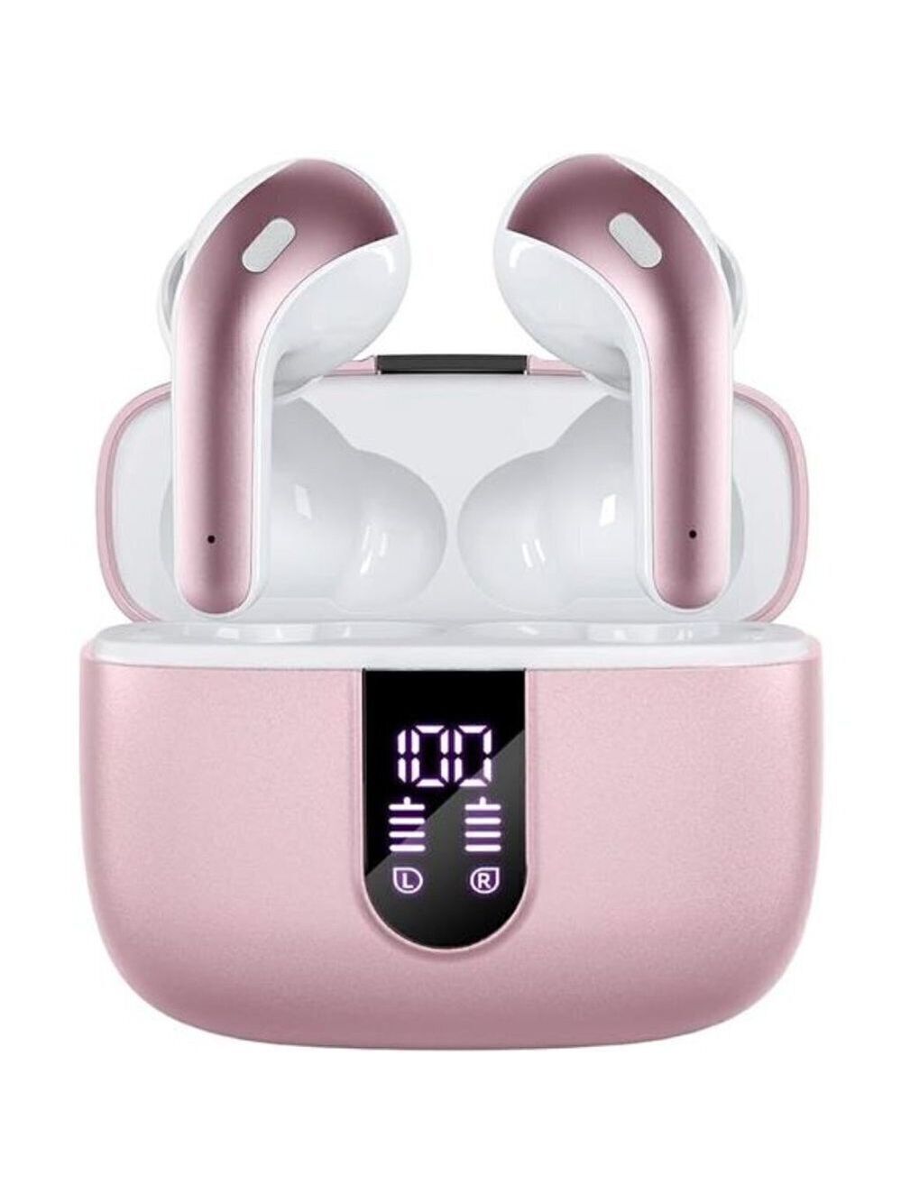Bluetooth Headphone Wireless Earbud Airpods Pro 2 Charging Case Waterproof PINK